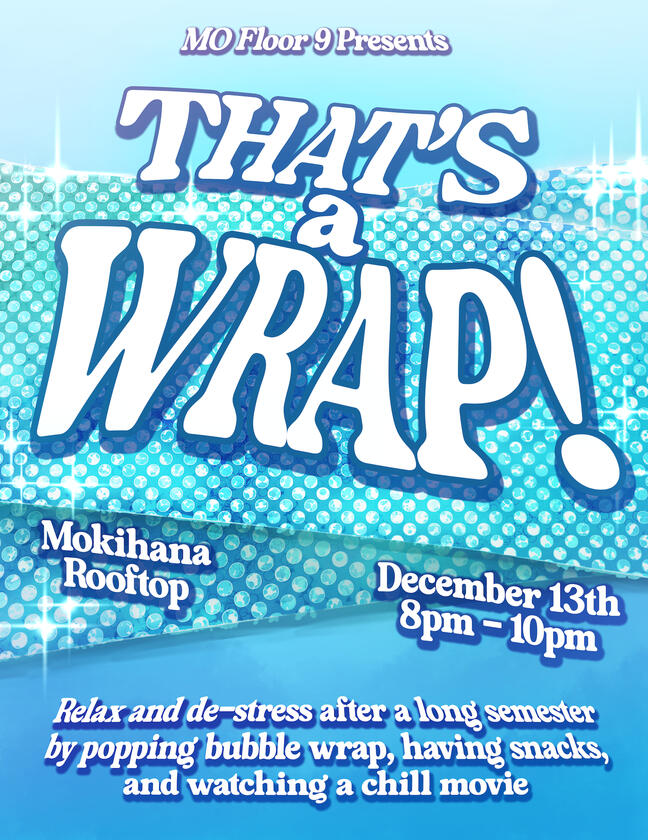 That's a wrap! That's a wrap!