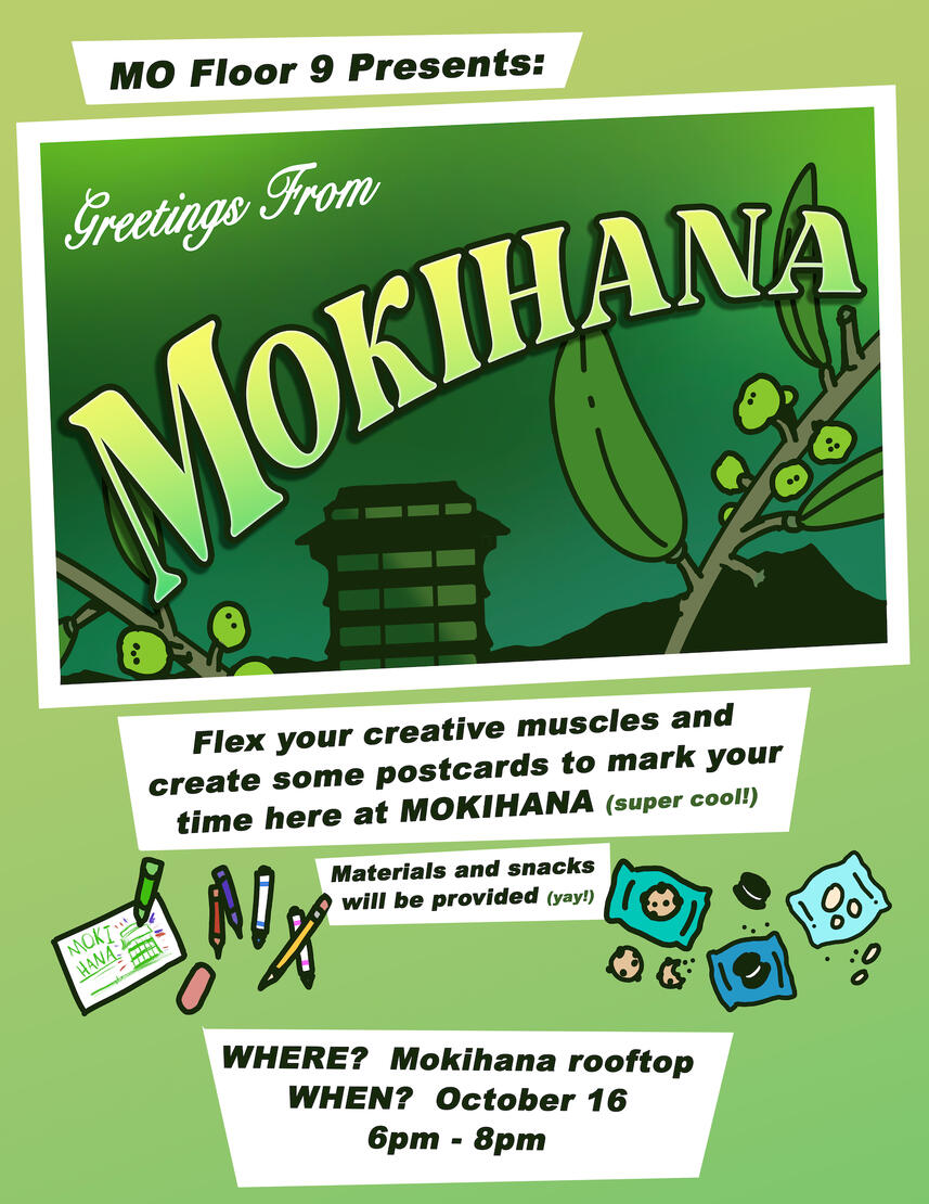 greetings from Mokihana